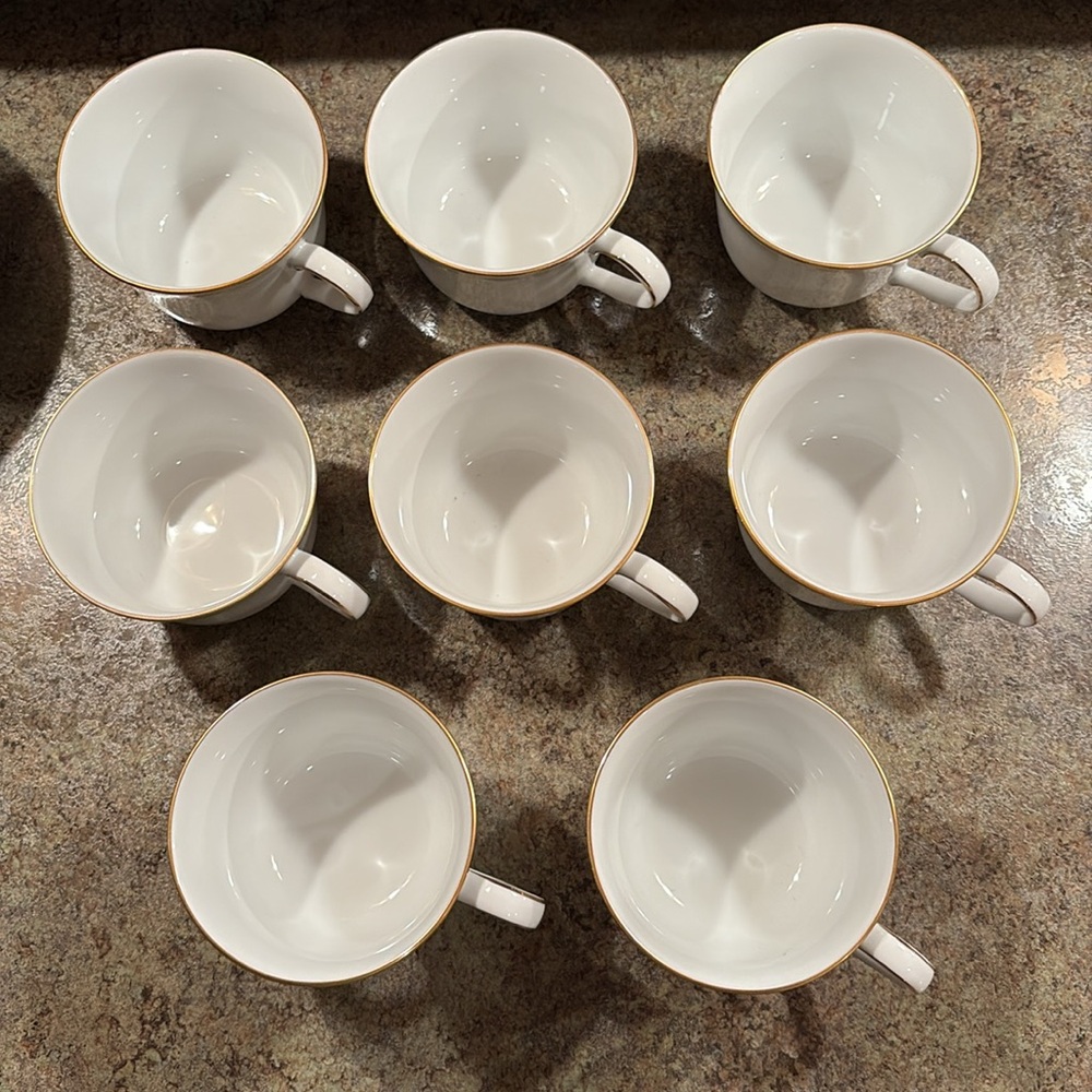 Noritake Teacups and Saucers - Picture 3 of 12